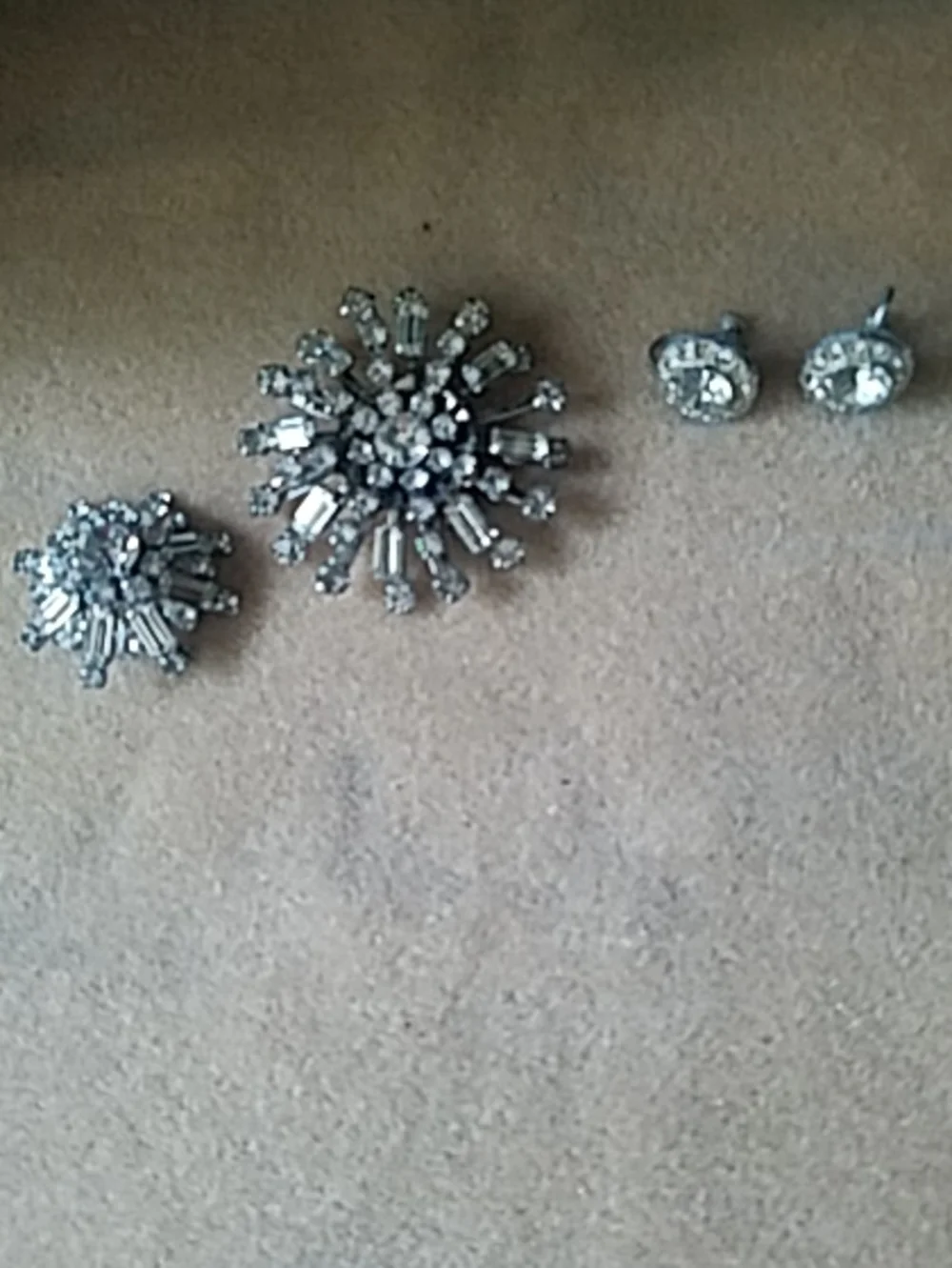 Antique Brooches And Earrings